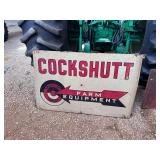 Cockshutt Farm Equipment Curved Sign