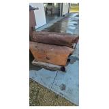 White Tractor Fender Tanks