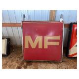 Massey Ferguson Lighted Double Sided Bubble Sign