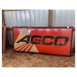 Agco Lighted Double Sided Bubble Sign