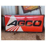 Agco Lighted Double Sided Bubble Sign