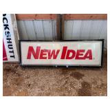 New Idea Lighted Double Sided Bubble Sign