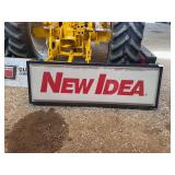 New Idea Lighted Double Sided Bubble Sign