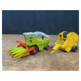 (2) Claas Forage Harvester + Vermeer Baler