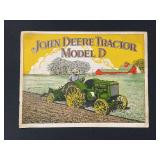 1929 John Deere D Tractor Sales Literature