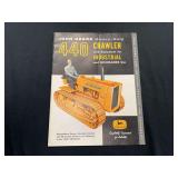 1958 John Deere 440 Industrial Crawler Sales Literature