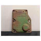 John Deere Type E Engine Cover Plate