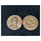 1937 John Deere Centennial Medallions