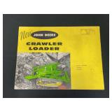 1956 John Deere Crawler Loader Sales Literature