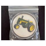 John Deere 730 .999 Fine Silver Coin