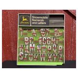 John Deere Snowmobile Numerals + Letters Display
