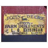 John Deere Quality Farm Implements SST Sign