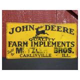 John Deere Quality Farm Implements SST Sign