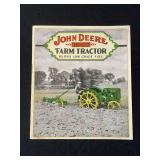 1927 John Deere D Tractor Sales Literature