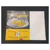 1959 John Deere 831 Crawler Loader Sales Literature