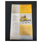 (5) John Deere Industrial Spec Sheets