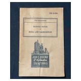 1940 John Deere War Department Manual