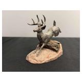 John Deere Stag Statue
