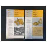 (8) John Deere Industrial Spec Sheets