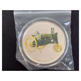 John Deere Model A .999 Fine Silver Coin