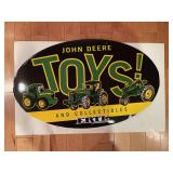 John Deere Ertl Toys Double Sided Sign