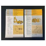 (8) John Deere Industrial Spec Sheets
