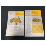 (7) John Deere Industrial Spec Sheets