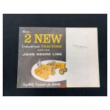 1957 John Deere Industrial Tractors Sales Literature