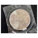 John Deere Model H 1oz. .999 Fine Silver Coin