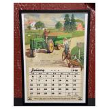 1946 John Deere Calendar Framed