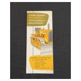 1959 John Deere Industrial Tractors Sales Literature
