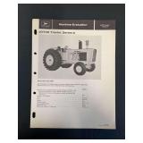 1967 John Deere 700 Tractor Machine Evaluation