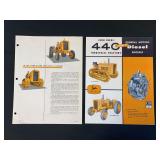 (2) John Deere 440 Industrial Sales Literature