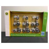 1/64 John Deere 75 Years Tractor Set NIB Ertl
