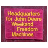 John Deere Weekend Freedom Banner