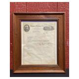 1936 Deere & Weber Co. Letter