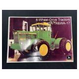 1969 John Deere WA-12 & WA-17 Tractor Spec Sheet