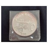 John Deere 830 1 Troy Oz. .999 Fine Silver Coin