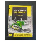 1957 John Deere 420 Industrial Crawler Sales Literature