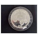 John Deere 330 1 Troy Oz. .999 Fine Silver Coin
