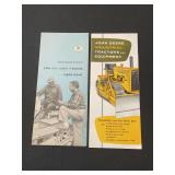 (2) John Deere Industrial Sales Literature
