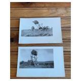 (2)Hay Stacker Postcards