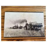Steam Engine Photo Postcard