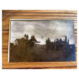 Steam Engine Photo Postcard