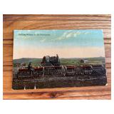 Gas Traction Big 4 Postcard