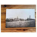 Steam Engine Photo Postcard