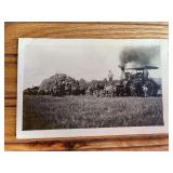 Steam Engine Photo Postcard