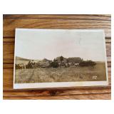 Steam Engine Photo Postcard