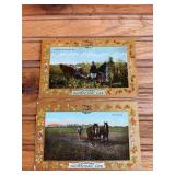 (2) Canadian Homestead Life Postcards