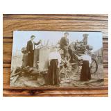 Steam Engine Photo Postcard
